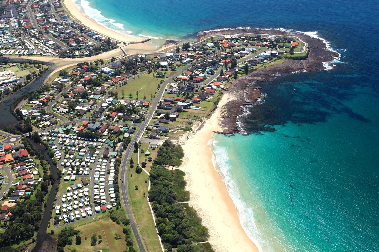 Отель Surfrider Caravan Park Шеллхарбор Экстерьер фото