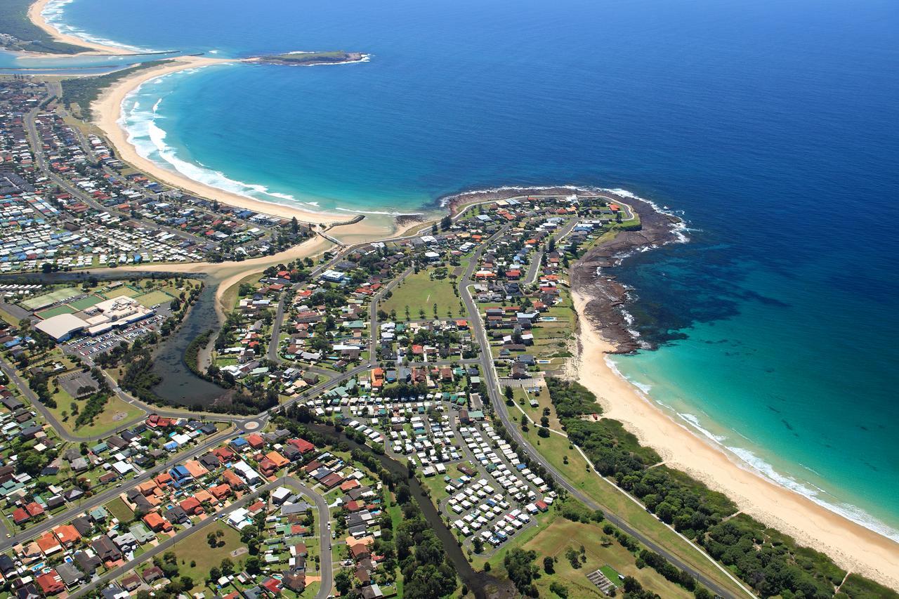 Отель Surfrider Caravan Park Шеллхарбор Экстерьер фото